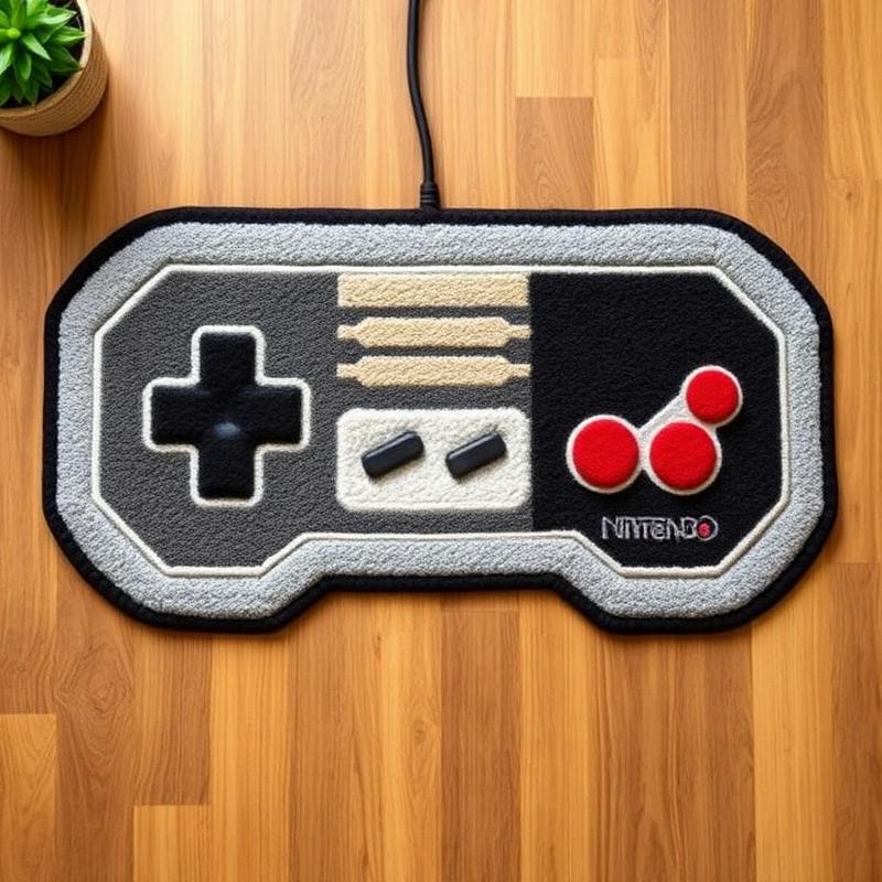 Tapete Controle Nintendo Retrô