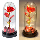 Rosa Encantada Com Led