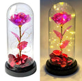 Rosa Encantada Com Led
