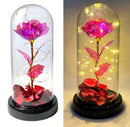 Rosa Encantada Com Led